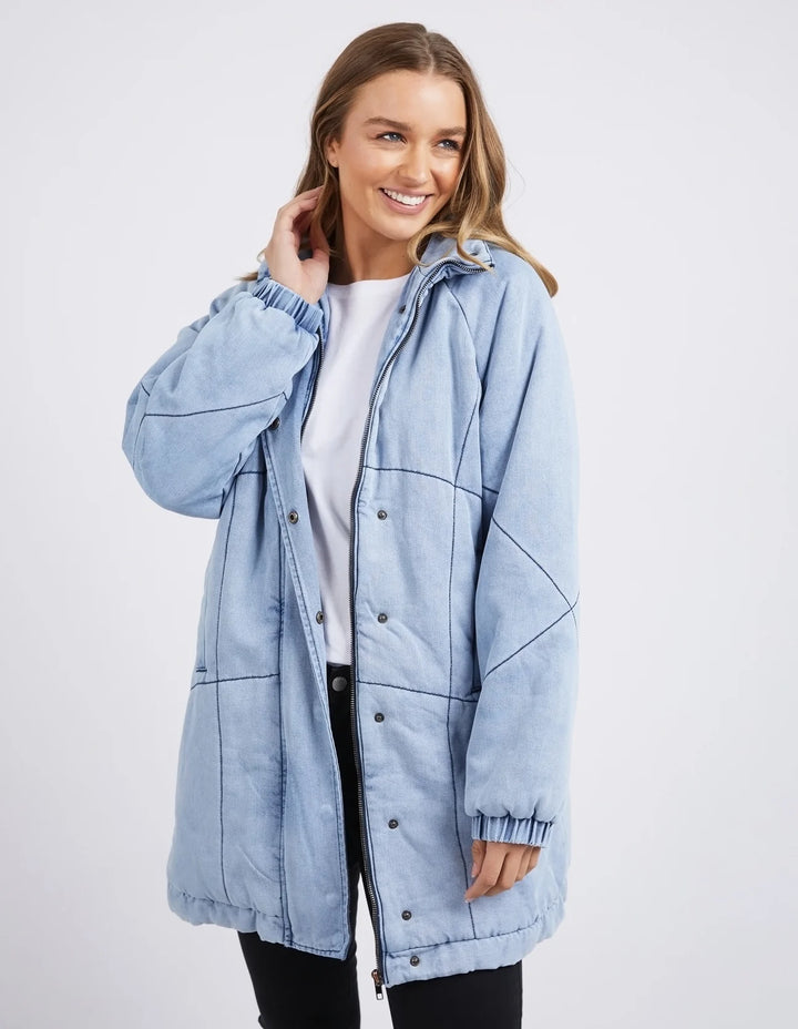 Longline light jacket discount