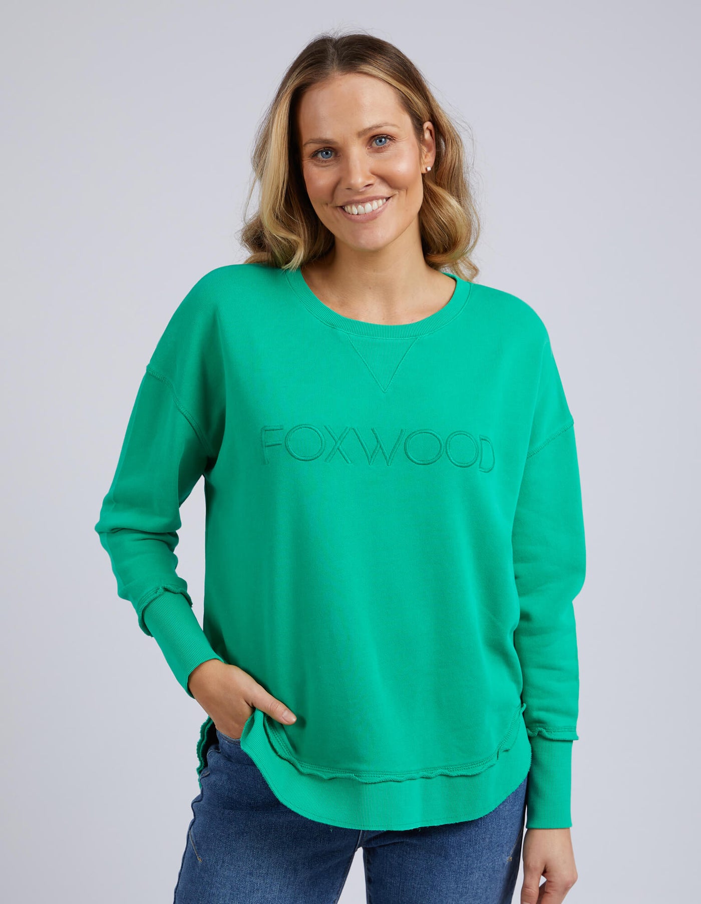 Simplified Crew - Bright Green