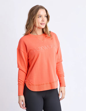 Simplified Crew - Orange Red