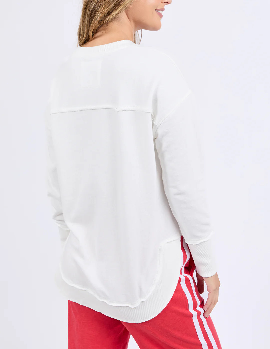 Simplified Tonal Crew - Red