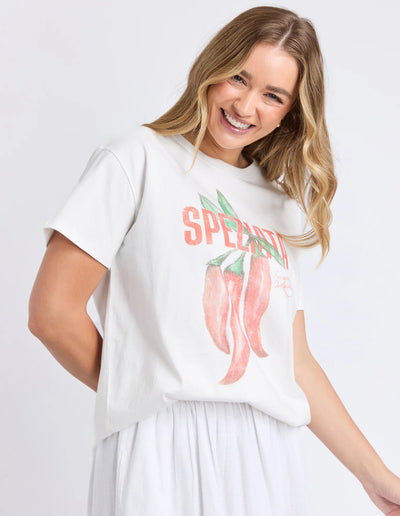 Speziata Tee - Vintage White