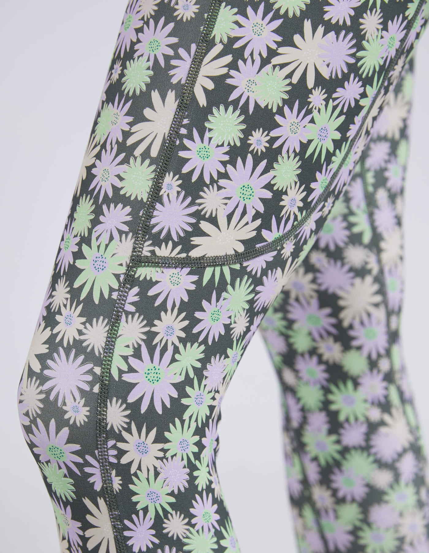 Starter Legging - Khaki Floral