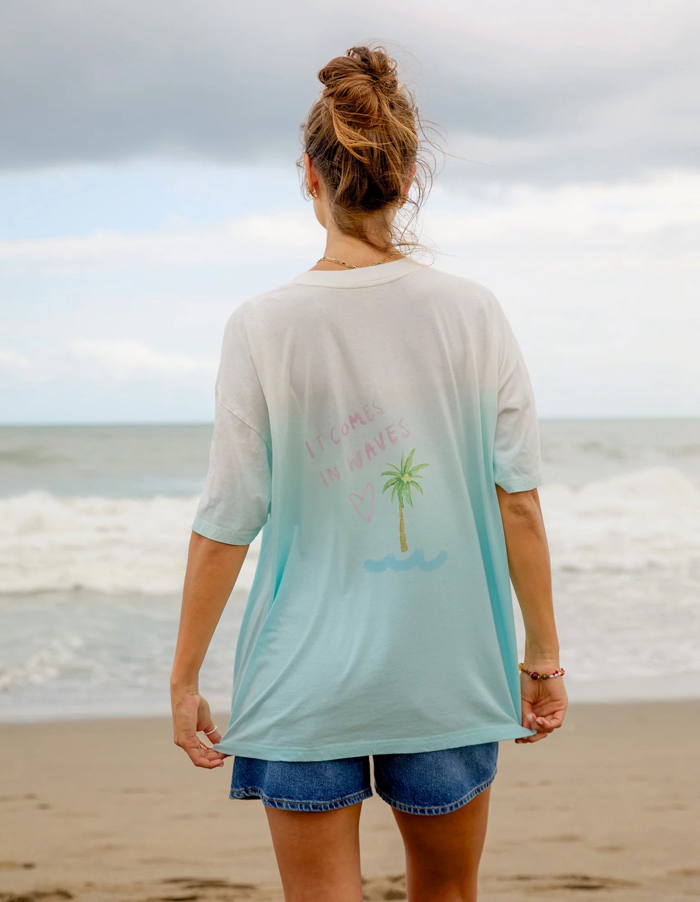 Timeless Tides Tee - White