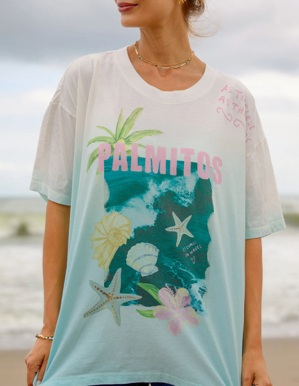 Timeless Tides Tee - White