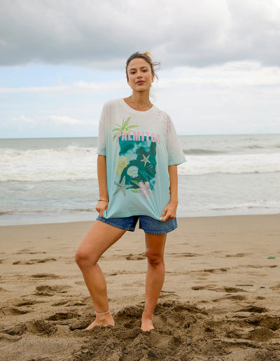 Timeless Tides Tee - White