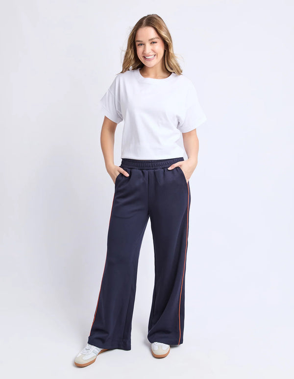 Traveller Pant - Navy/Orange