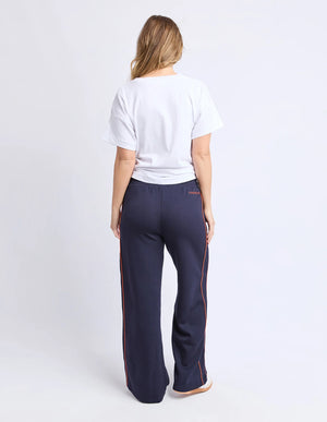 Traveller Pant - Navy/Orange