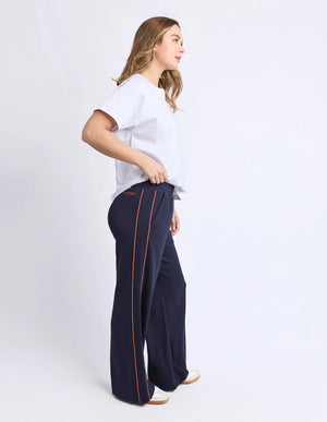 Traveller Pant - Navy/Orange