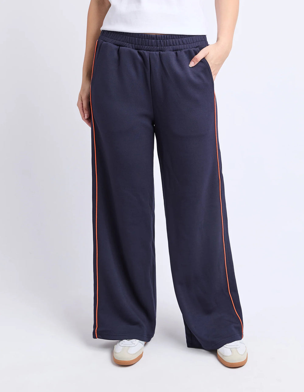 Traveller Pant - Navy/Orange
