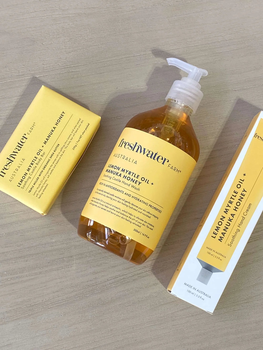 Freshwater Farm - Lemon Myrtle & Manuka Honey Set