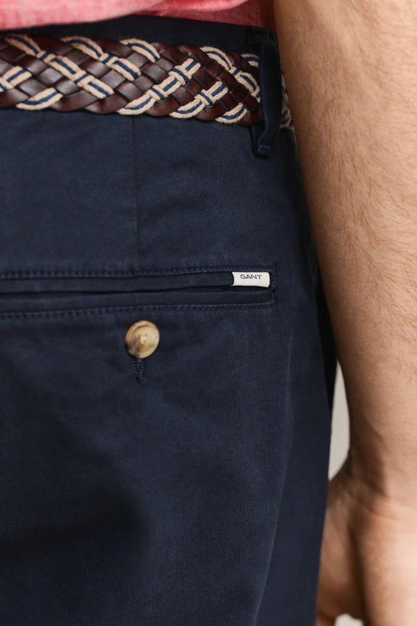 SLIM Twill Chino 1500156 - Marine