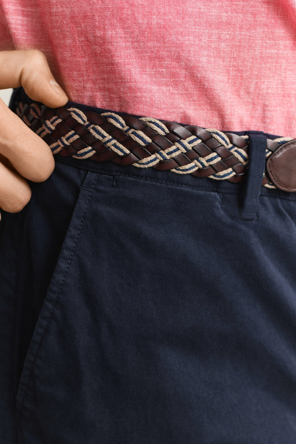 SLIM Twill Chino 1500156 - Marine