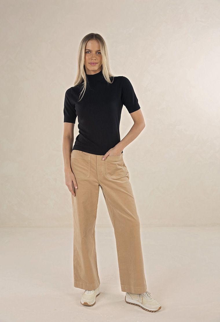 Suki Cord Pant - Wheat