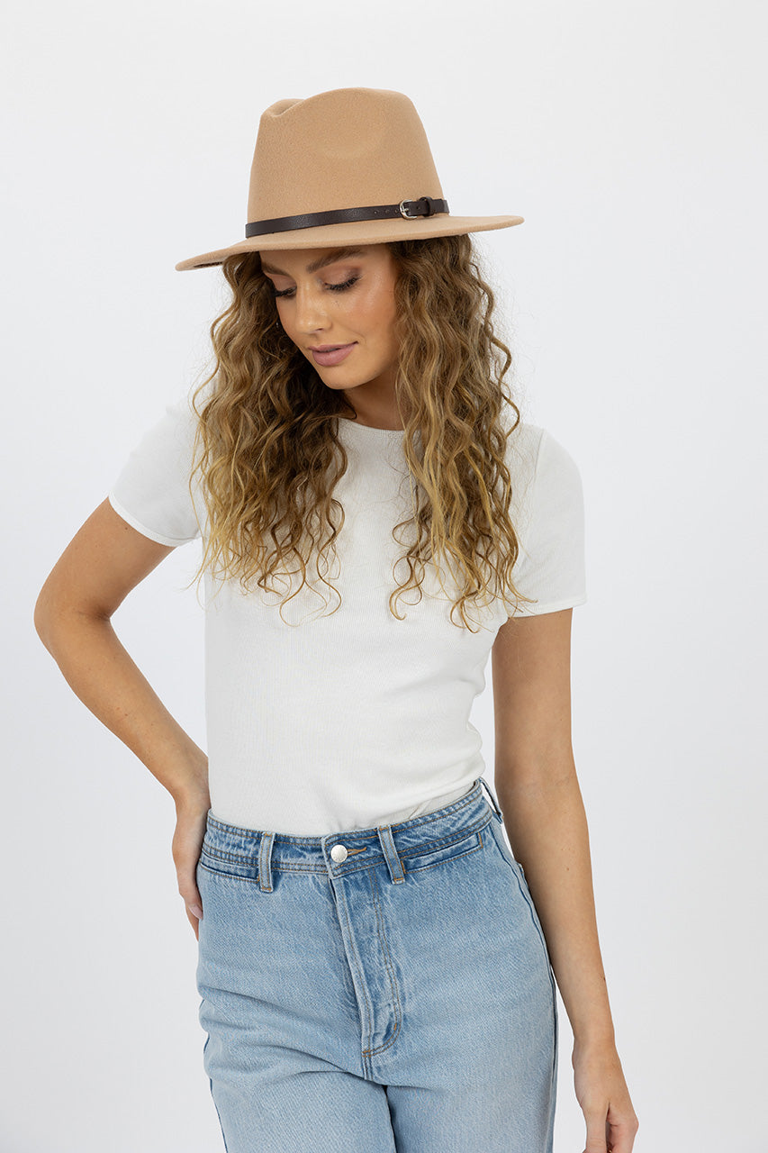 Billie Hat - Camel