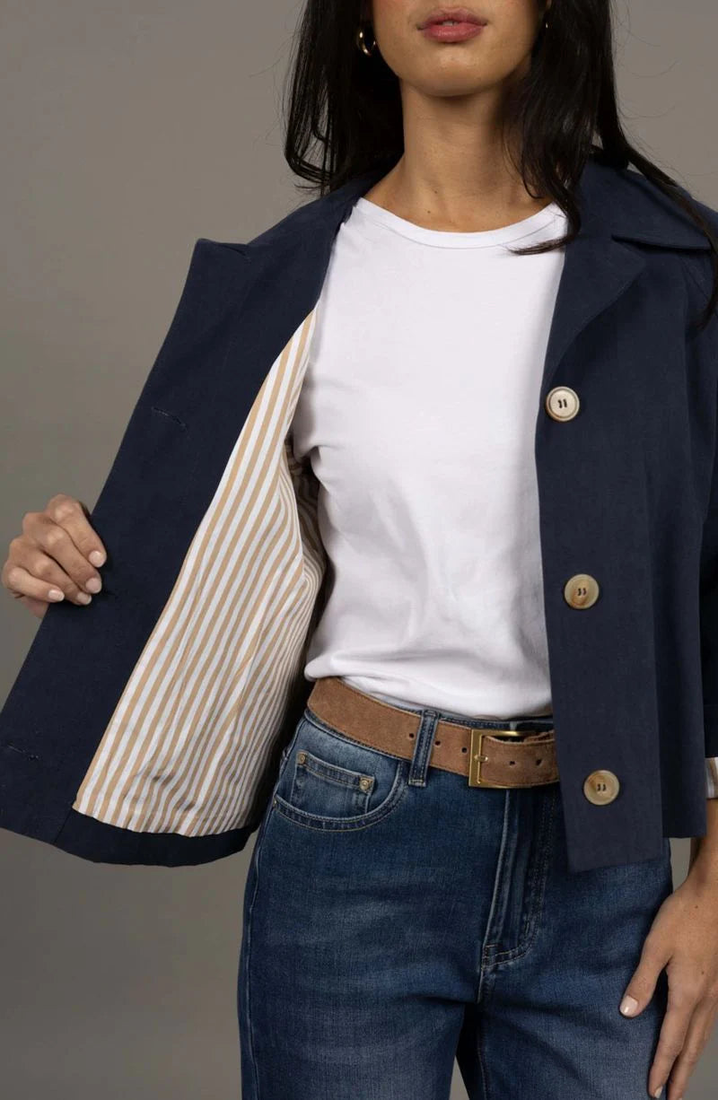 Dash Coat - Navy