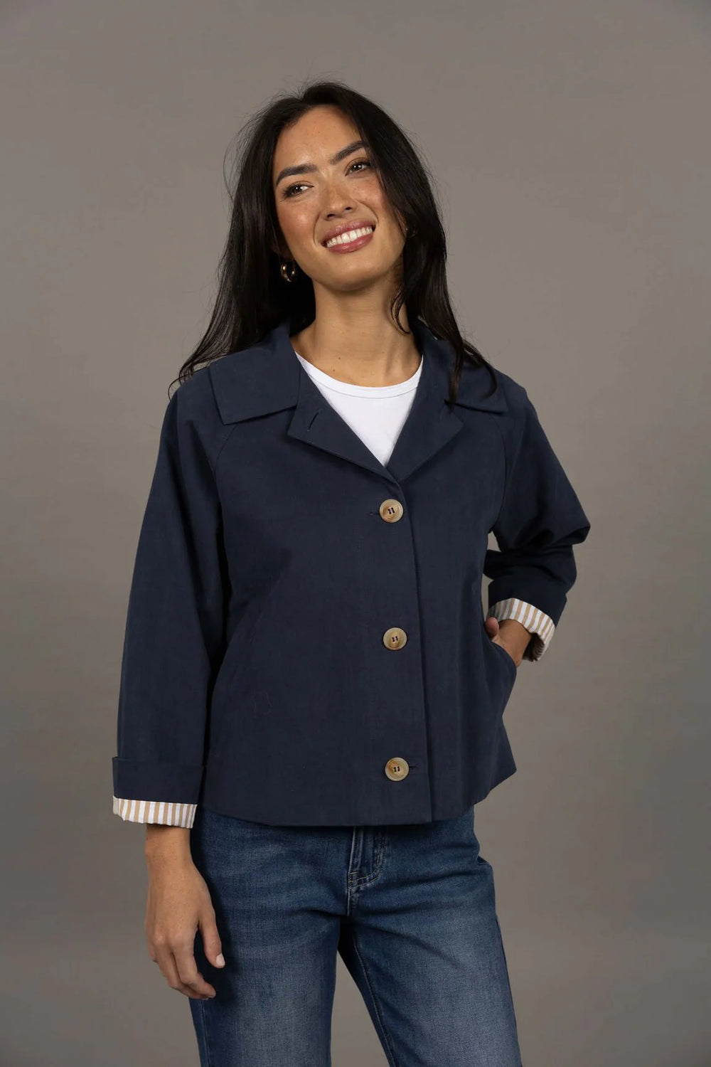 Dash Coat - Navy