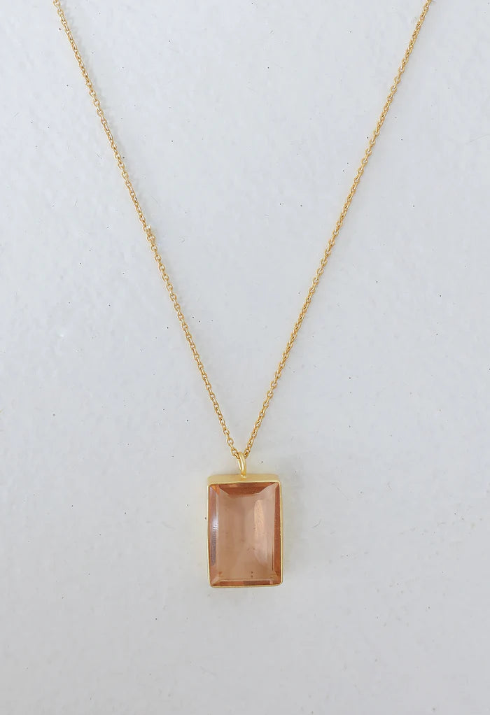 Empress Necklace-Champagne