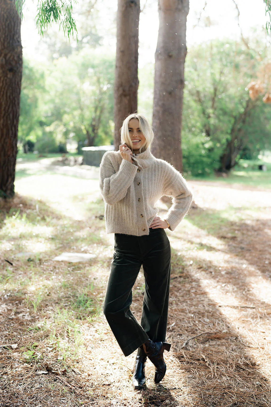 Fleetwood Cord Jean - Moss