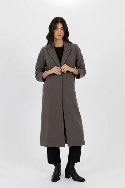 Madison Coat - Taupe
