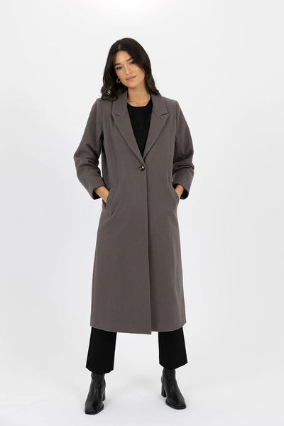 Madison Coat - Taupe
