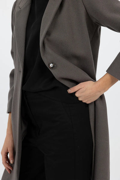 Madison Coat - Taupe