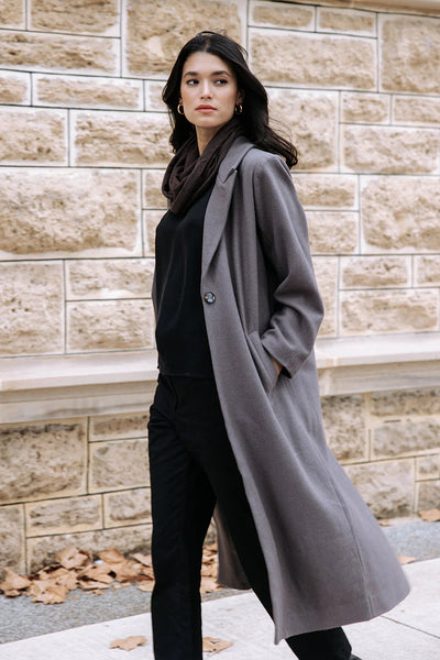 Madison Coat - Taupe