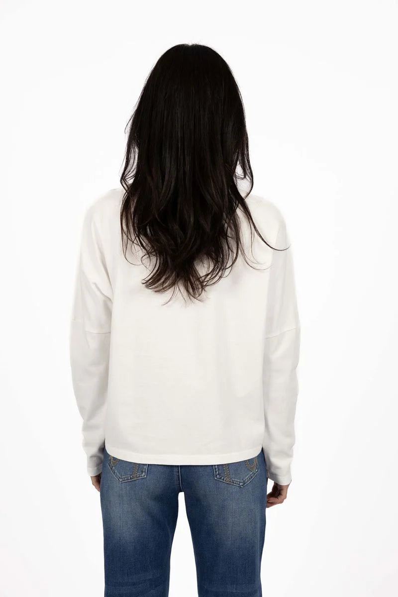 Wildfire Longsleeve Tee - White