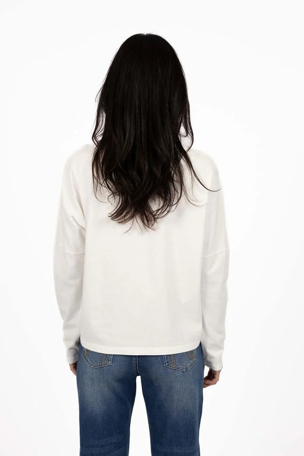 Wildfire Longsleeve Tee - White