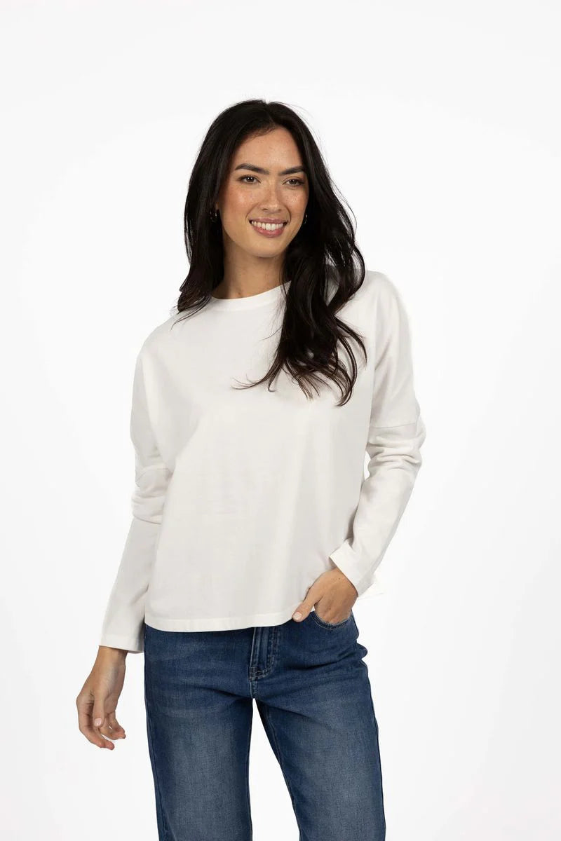 Wildfire Longsleeve Tee - White