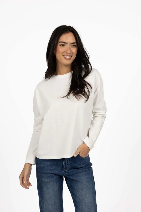 Wildfire Longsleeve Tee - White