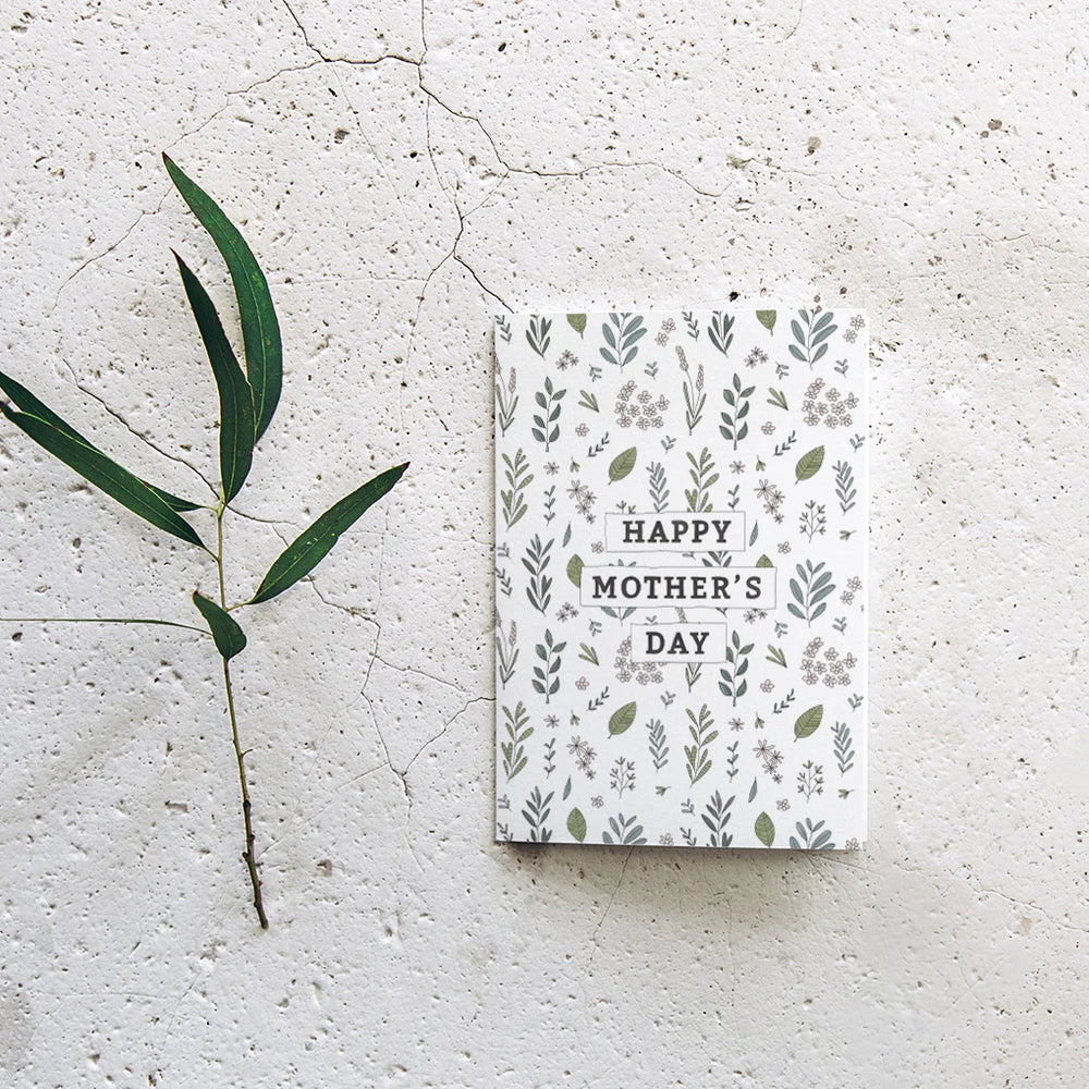 Happy Mother's Day Floral Greeting Card