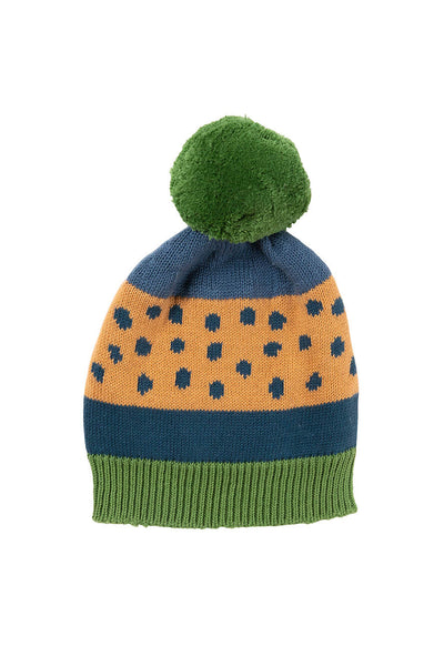 Spot Stripe Beanie