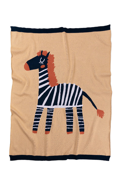 Zebra Baby Blanket