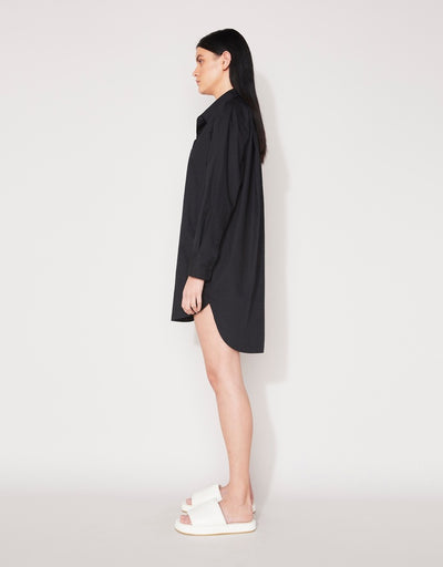 Everyday Shirt Dress - Black