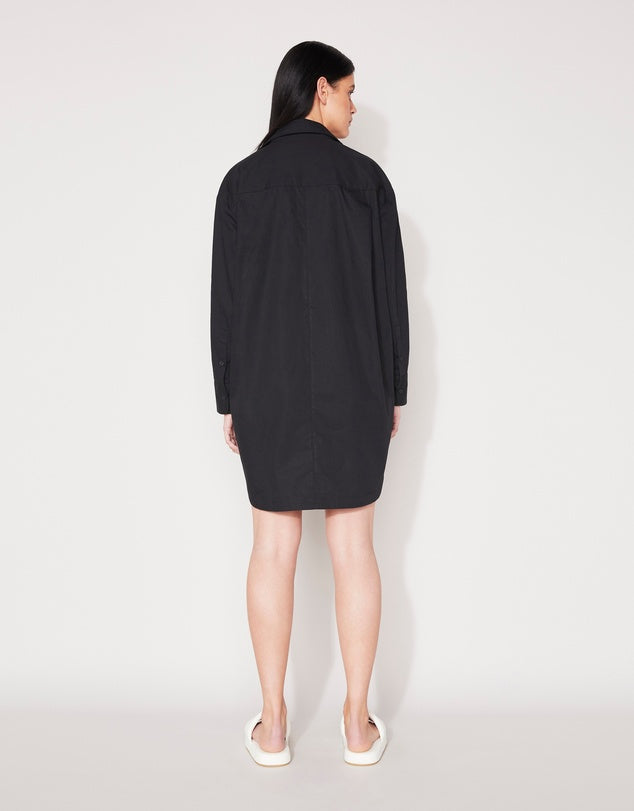 Everyday Shirt Dress - Black