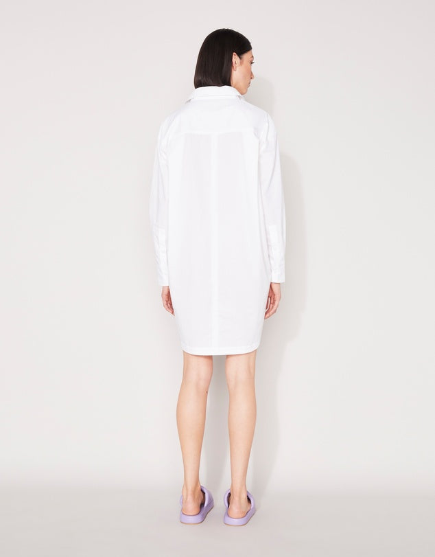 Everyday Shirt Dress - White