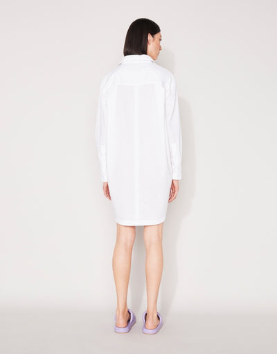 Everyday Shirt Dress - White