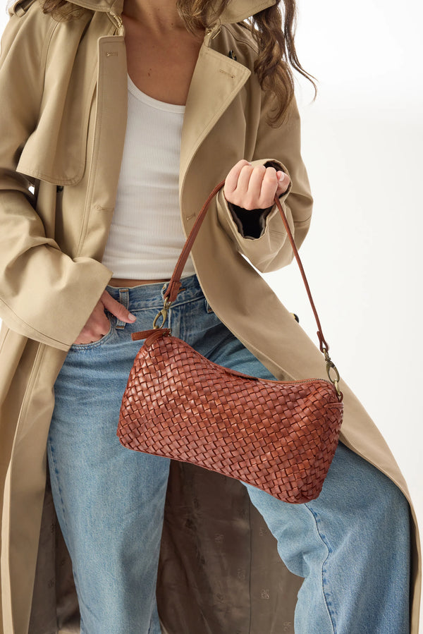 Basque Midi Bag - Amber