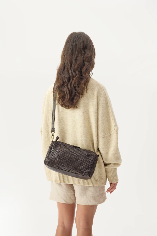 Basque Midi Bag - Chocolate