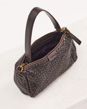 Basque Midi Bag - Chocolate