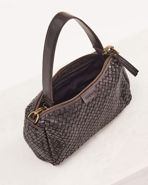Basque Midi Bag - Chocolate