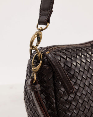 Basque Midi Bag - Chocolate