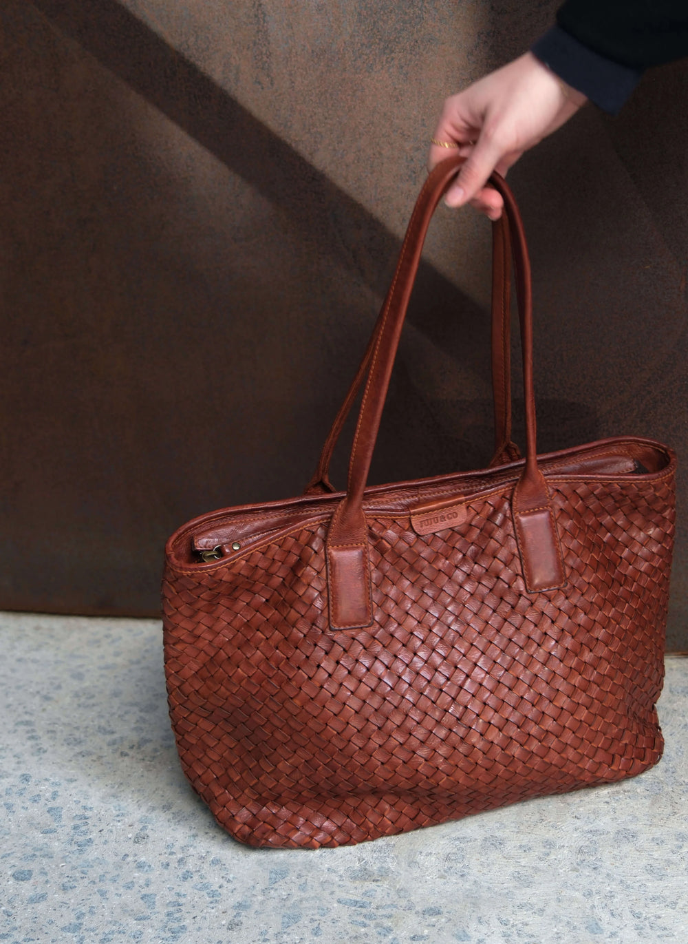 Basque Tote - Amber