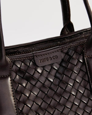 Basque Tote - Chocolate