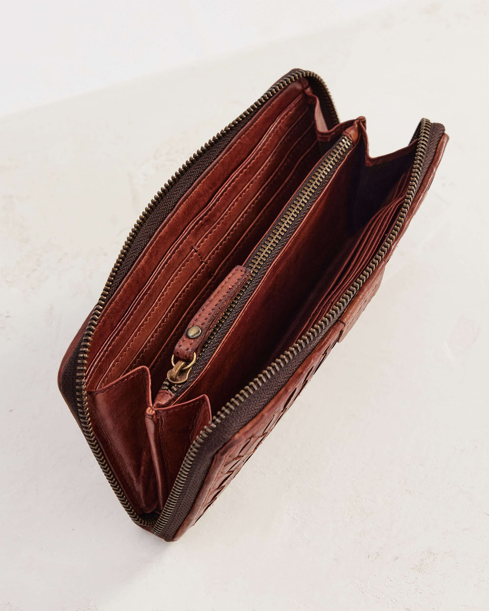 Large Basque Wallet - Amber