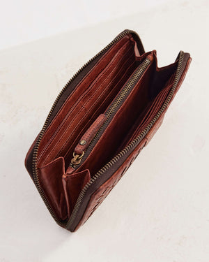 Large Basque Wallet - Amber