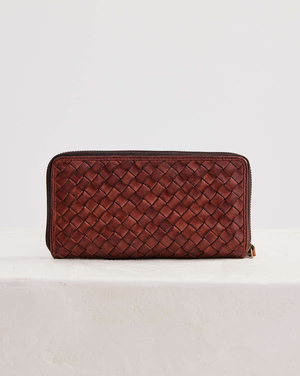 Large Basque Wallet - Amber
