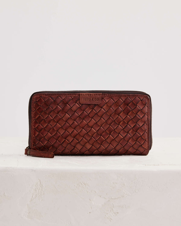 Large Basque Wallet - Amber