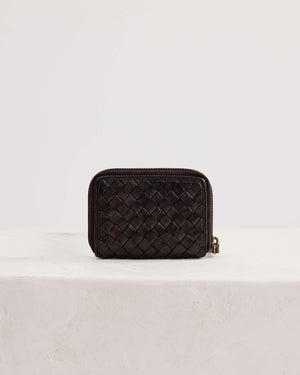 Small Basque Wallet - Chocolate