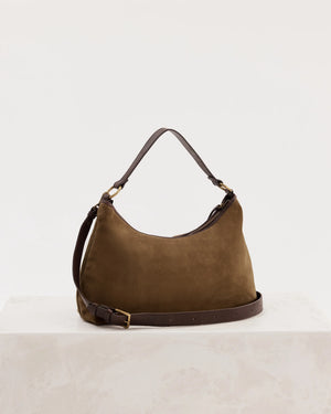 Suede Slouchy - Chestnut
